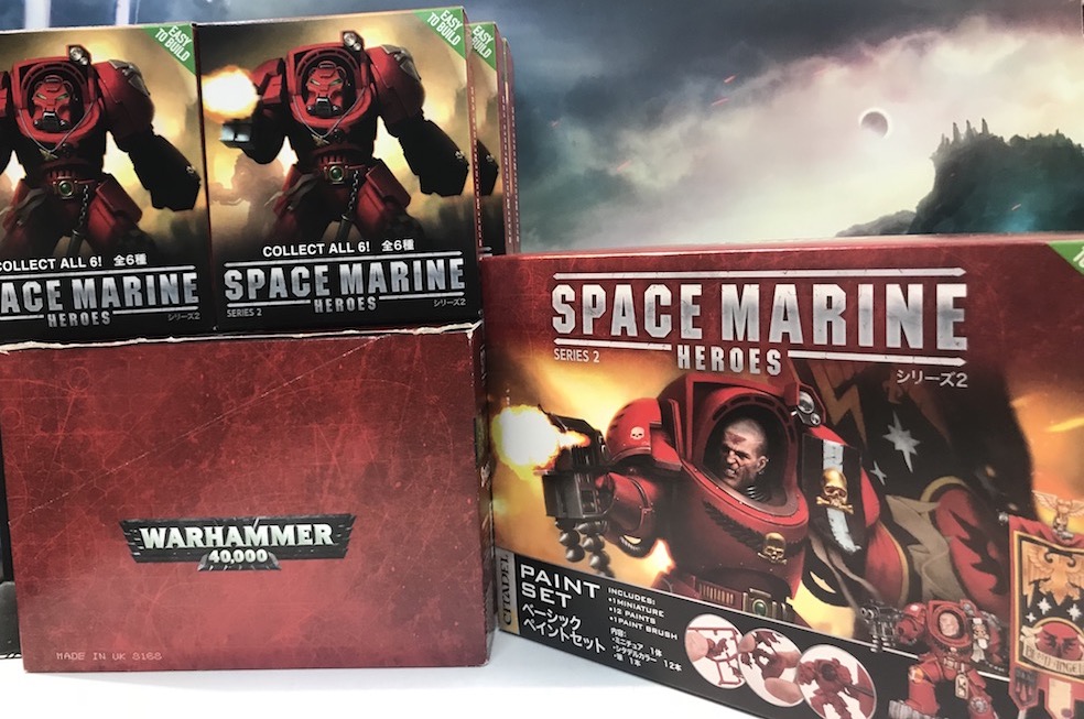 Warhammer 40,000: Space Marine Heroes Series #2 Basic Painting Set